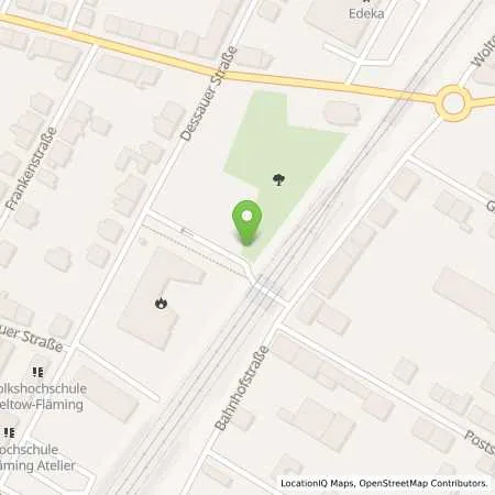 Standortübersicht der Tankstelle Charge-ON in 14943 Luckenwalde