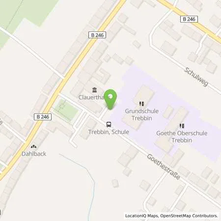 Standortübersicht der Tankstelle Charge-ON in 14959 Trebbin