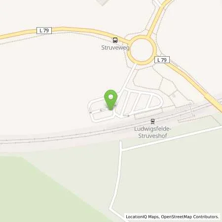 Standortübersicht der Tankstelle Stadt Ludwigsfelde in 14974 Ludwigsfelde