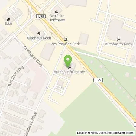 Standortübersicht der Tankstelle Allego GmbH in 14974 Ludwigsfelde