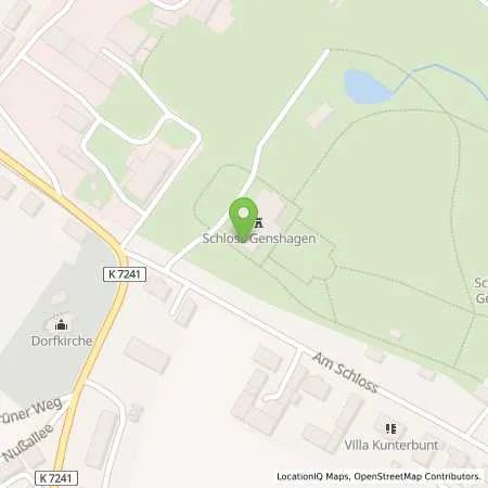 Standortübersicht der Tankstelle Stiftung Genshagen in 14974 Genshagen