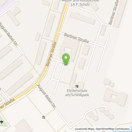 Standortübersicht der Tankstelle Stadtwerke Schwedt GmbH in 16303 Schwedt/Oder