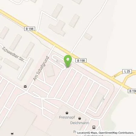 Standortübersicht der Tankstelle Stadtwerke Prenzlau GmbH in 17291 Prenzlau