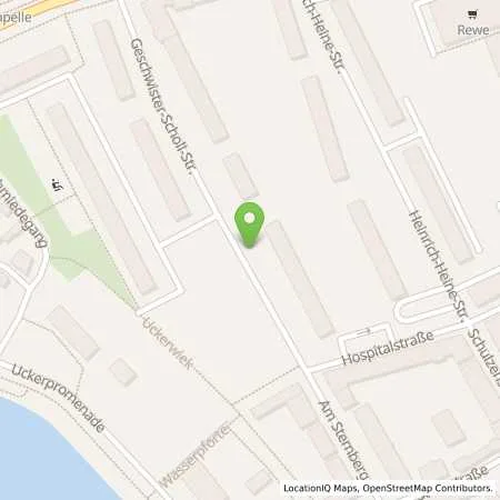 Standortübersicht der Tankstelle Stadtwerke Prenzlau GmbH in 17291 Prenzlau