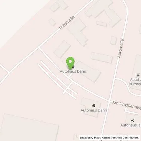 Standortübersicht der Tankstelle amperio GmbH in 17291 Prenzlau