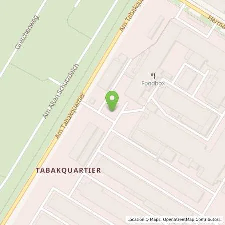 Standortübersicht der Tankstelle GP JOULE Connect GmbH in 28197 Bremen