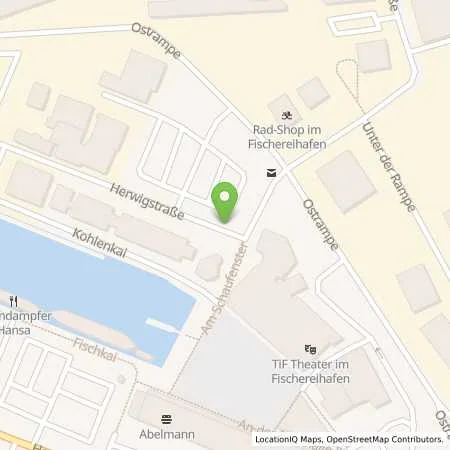 Standortübersicht der Tankstelle EWE Go GmbH in 27572 Bremerhaven