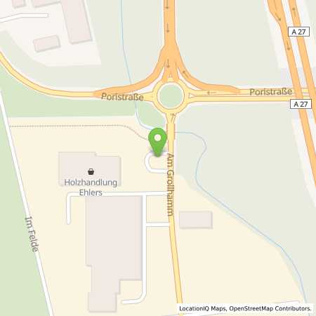 Standortübersicht der Strom (Elektro) Tankstelle: Allego GmbH in 27574, Bremerhaven