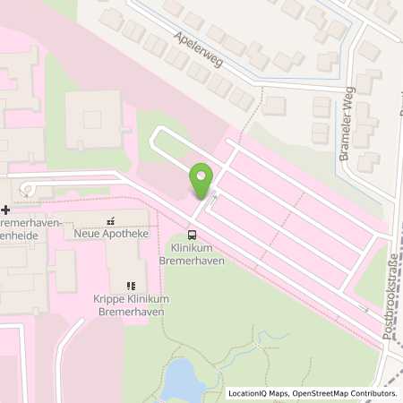 Standortübersicht der Strom (Elektro) Tankstelle: EWE Go GmbH in 27574, Bremerhaven