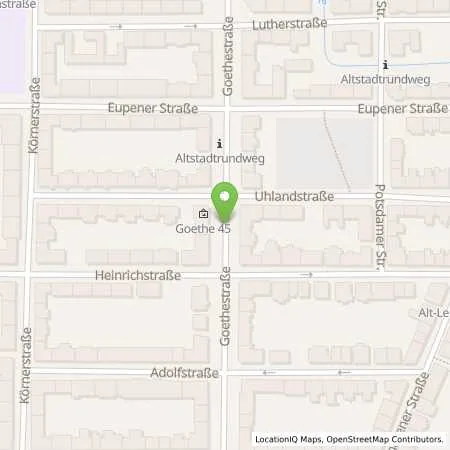 Standortübersicht der Tankstelle EWE Go GmbH in 27576 Bremerhaven