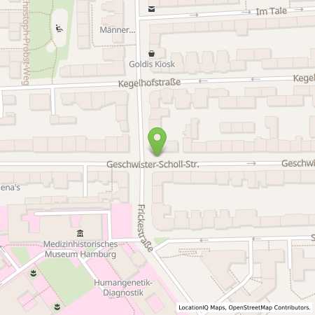Standortübersicht der Strom (Elektro) Tankstelle: Stromnetz Hamburg GmbH in 20251, Hamburg