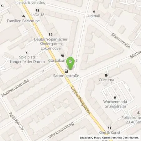 Standortübersicht der Tankstelle Stromnetz Hamburg GmbH in 20257 Hamburg