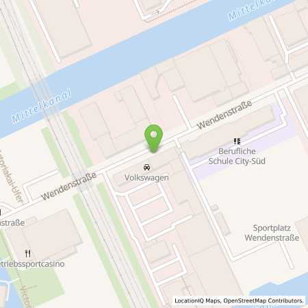 Standortübersicht der Strom (Elektro) Tankstelle: Stromnetz Hamburg GmbH in 20537, Hamburg
