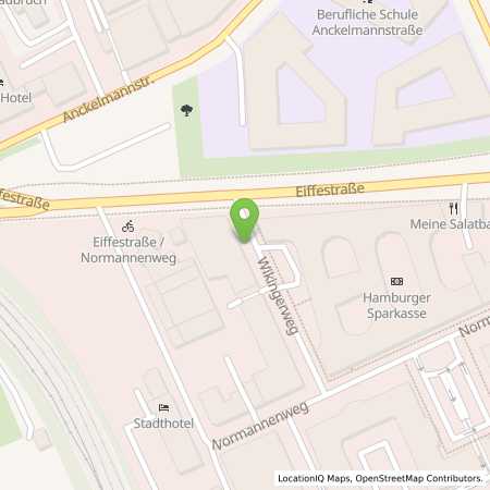 Standortübersicht der Strom (Elektro) Tankstelle: Stromnetz Hamburg GmbH in 20537, Hamburg Standortübersicht der Strom (Elektro) Tankstelle: Stromnetz Hamburg GmbH in 20537, Hamburg