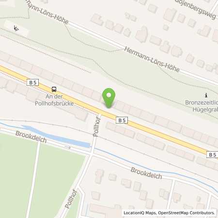 Standortübersicht der Strom (Elektro) Tankstelle: Stromnetz Hamburg GmbH in 21029, Hamburg