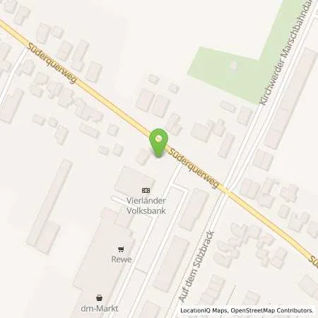 Standortübersicht der Tankstelle Vierländer Volksbank eG in 21037 Hamburg
