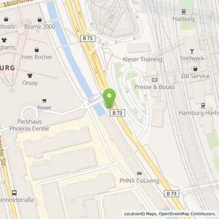 Standortübersicht der Tankstelle Stromnetz Hamburg GmbH in 21073 Hamburg