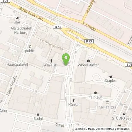 Standortübersicht der Tankstelle Stromnetz Hamburg GmbH in 21073 Hamburg