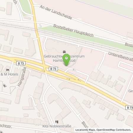 Standortübersicht der Strom (Elektro) Tankstelle: B & K GmbH & Co. KG in 21073, Hamburg