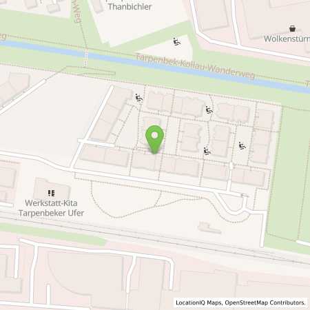 Standortübersicht der Strom (Elektro) Tankstelle: Stromnetz Hamburg GmbH in 22529, Hamburg