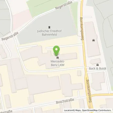 Standortübersicht der Tankstelle Mercedes- Benz AG - Niederlassung Hamburg, Lübeck und Reinfeld in 22761 Hamburg