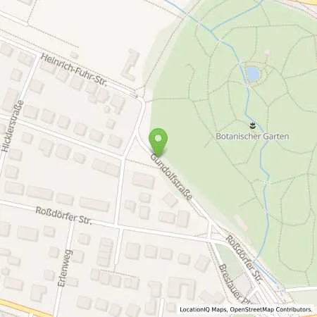 Standortübersicht der Tankstelle ENTEGA Energie GmbH in 64287 Darmstadt