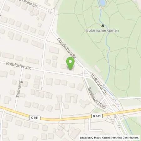 Standortübersicht der Tankstelle ENTEGA Energie GmbH in 64287 Darmstadt