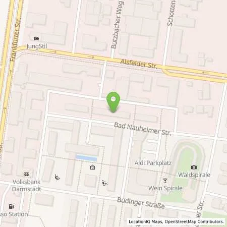 Standortübersicht der Tankstelle Entega Plus GmbH in 64289 Darmstadt