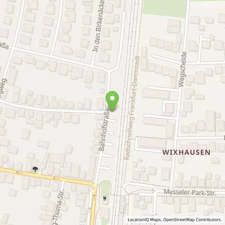 Standortübersicht der Tankstelle ENTEGA Energie GmbH in 64291 Wixhausen Darmstadt