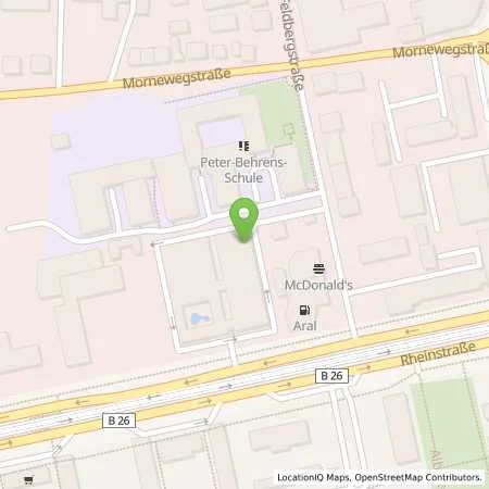 Standortübersicht der Tankstelle Fraunhofer-Gesellschaft zur Förderung der angewandten Forschung e. V. in 64295 Darmstadt