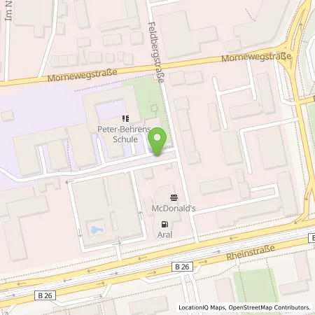 Standortübersicht der Tankstelle Fraunhofer-Gesellschaft zur Förderung der angewandten Forschung e. V. in 64295 Darmstadt