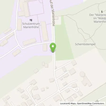 Standortübersicht der Tankstelle ENTEGA Energie GmbH in 64297 Darmstadt