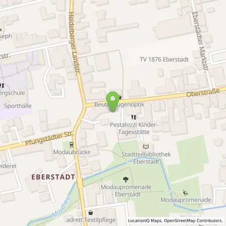 Standortübersicht der Tankstelle Charge-ON in 64297 Darmstadt