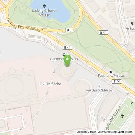 Standortübersicht der Tankstelle APCOA PARKING Deutschland GmbH in 60308 Frankfurt