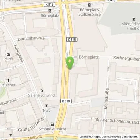 Standortübersicht der Tankstelle Mainova AG in 60311 Frankfurt am Main