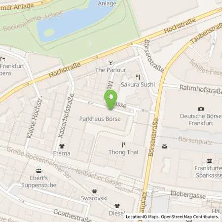 Standortübersicht der Tankstelle Mainova AG in 60313 Frankfurt am Main