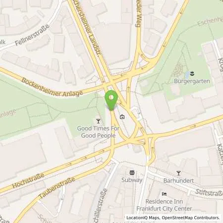 Standortübersicht der Tankstelle Mainova AG in 60318 Frankfurt am Main