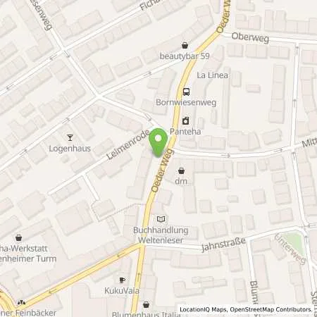 Standortübersicht der Tankstelle Mainova AG in 60318 Frankfurt am Main