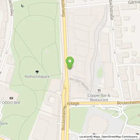 Standortübersicht der Tankstelle Mainova AG in 60323 Frankfurt am Main