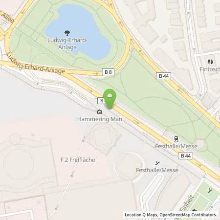 Standortübersicht der Tankstelle innogy eMobility Solutions GmbH in 60327 Frankfurt am Main