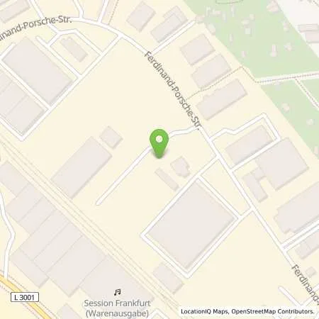 Standortübersicht der Tankstelle FES Frankfurter Entsorgungs- und Service GmbH in 60386 Frankfurt am Main