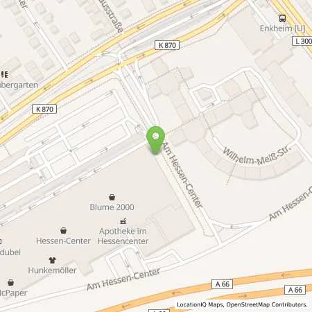 Standortübersicht der Tankstelle symCharge GmbH in 60388 Frankfurt am Main