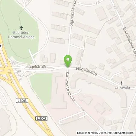 Standortübersicht der Tankstelle Autohaus Euler GmbH in 60435 Frankfurt