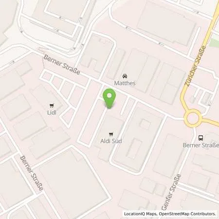 Standortübersicht der Tankstelle ALDI SÜD in 60437 Frankfurt am Main