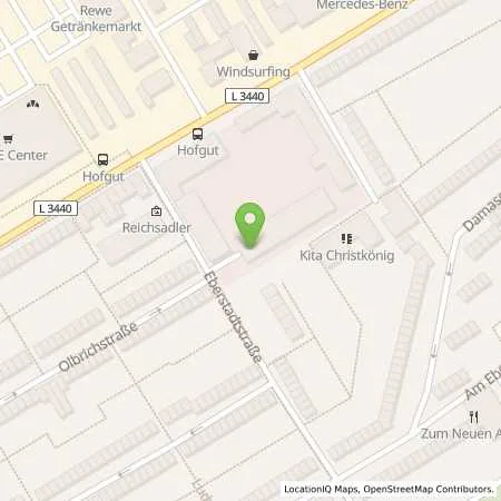 Standortübersicht der Tankstelle Mainova AG in 60488 Frankfurt am Main