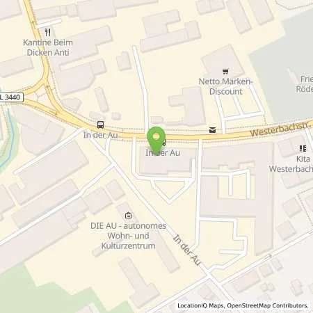 Standortübersicht der Tankstelle ALDI SÜD in 60489 Frankfurt