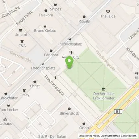 Standortübersicht der Tankstelle Städtische Werke AG in 34117 Kassel