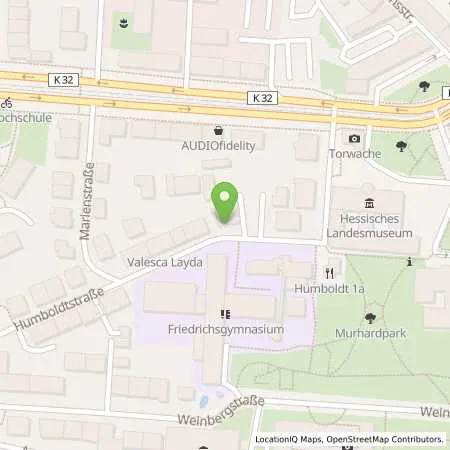 Standortübersicht der Tankstelle Städtische Werke AG in 34117 Kassel