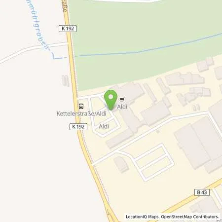 Standortübersicht der Tankstelle ALDI SÜD in 63075 Offenbach am Main