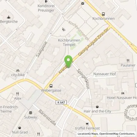 Standortübersicht der Tankstelle ESWE Versorgungs AG in 65183 Wiesbaden